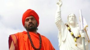 ಕ್ರೈಸ್ತ ಪ್ರತಿಮೆಯನ್ನು ನಾನು ಪ್ರಬಲವಾಗಿ ವಿರೋಧಿಸುತ್ತೇನೆ: ಕಾಳಿಕಾ ಸ್ವಾಮಿ
