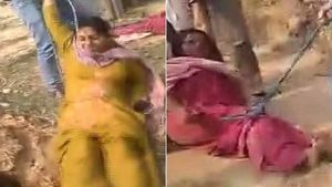  ಶಿಕ್ಷಕಿಯ ಕೈಕಾಲು ಕಟ್ಟಿ ರಸ್ತೆಯಲ್ಲಿ ಎಳೆದೊಯ್ದ ಟಿಎಂಸಿ ಮುಖಂಡ