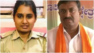 ಮಹಿಳಾ ಪೊಲೀಸ್ ಅಧಿಕಾರಿಗೆ ಮಂಡ್ಯ ಬಿಜೆಪಿ ಜಿಲ್ಲಾಧ್ಯಕ್ಷ ಬೆದರಿಕೆ 