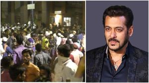 ಸಲ್ಮಾನ್ ಹಣ, ಆಹಾರ ವಿತರಣೆ ಸುದ್ದಿ: ಮುಂಬೈನಲ್ಲಿ ಮುಗಿಬಿದ್ದ ಜನ 