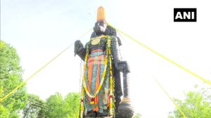  ಅಮೆರಿಕಾದಲ್ಲಿ ಸ್ಥಾಪನೆಯಾಯ್ತು 25 ಅಡಿ ಎತ್ತರದ ಆಂಜನೇಯ ಪ್ರತಿಮೆ