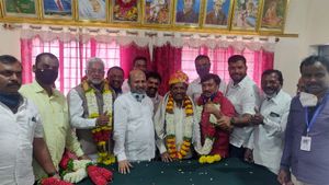 ರಾಮನಗರ ಎಪಿಎಂಸಿ ಅಧ್ಯಕ್ಷ ಸ್ಥಾನ ಲಾಟರಿ ಮೂಲಕ ಕಾಂಗ್ರೆಸ್ ತೆಕ್ಕೆಗೆ