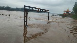 ಬೆಳಗಾವಿ: ಭಾರಿ ಮಳೆಯಿಂದಾಗಿ ಕೃಷ್ಣಾ ನದಿ ತೀರದಲ್ಲೀಗ ಪ್ರವಾಹ ಭೀತಿ