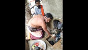 ಅಯೋಧ್ಯೆ ರಾಮ ಮಂದಿರ ಶಂಕುಸ್ಥಾಪನೆಗೆ ಕೋಲಾರದ ಅಂತರಗಂಗೆ ಜಲ 