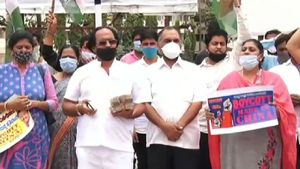ಚೀನಾ ವಸ್ತುಗಳ ನಿಷೇಧಕ್ಕೆ ದಾವಣಗೆರೆಯಲ್ಲಿ ಕಾಂಗ್ರೆಸ್ ಪ್ರತಿಭಟನೆ