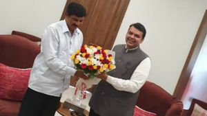 ಬೆಳಗಾವಿ: ನಾನು ಮಂತ್ರಿಯಾಗಲು ದೇವೇಂದ್ರ ಫಡ್ನವಿಸ್ ಆಶೀರ್ವಾದವಿದೆ