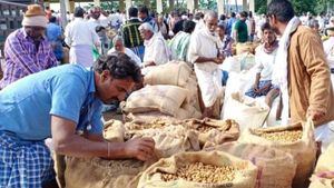  ಬಡವರ ಬಾದಾಮಿ ಬೆಳೆದ ರೈತರಿಗೀಗ ಬೆಲೆ ಕುಸಿತದ ಸಂಕಷ್ಟ