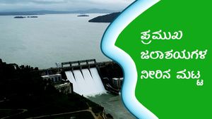 ಕರ್ನಾಟಕದ ಹವಾಮಾನ ವರದಿ, ಅಣೆಕಟ್ಟುಗಳ ನೀರಿನ ಮಟ್ಟ 