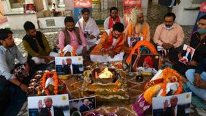 ಡೊನಾಲ್ಡ್‌ ಟ್ರಂಪ್ ಗೆಲುವಿಗಾಗಿ ದೆಹಲಿಯಲ್ಲಿ ಹಿಂದೂ ಸೇನೆ ವಿಶೇಷ ಪೂಜೆ