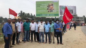 47 ದಿನ ಪೂರ್ಣಗೊಳಿಸಿದ ಟೊಯೊಟೊ ಕಾರ್ಮಿಕರ ಪ್ರತಿಭಟನೆ