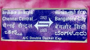 ಚೆನ್ನೈ-ಬೆಂಗಳೂರು ಡಬಲ್ ಡೆಕ್ಕರ್ ರೈಲು ವೇಳಾಪಟ್ಟಿ ಬದಲು 