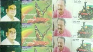 ಅಂಚೆ ಚೀಟಿಗಳಲ್ಲಿ ಛೋಟಾ ರಾಜನ್, ಬಜರಂಗಿ ಮುನ್ನಾ ಫೋಟೊ!