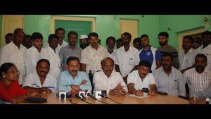 ಟೊಯೊಟಾ ಕಾರ್ಮಿಕ ಹೋರಾಟ ಬೆಂಬಲಿಸಿ ಮಾಜಿ ಶಾಸಕ ಬಾಲಕೃಷ್ಣರಿಂದ ಪಾದಯಾತ್ರೆ 
