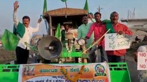 ಬೆಳಗಾವಿ; ಸುವರ್ಣಸೌಧದಿಂದ ರೈತರ ಟ್ರಾಕ್ಟರ್ ಪರೇಡ್ 