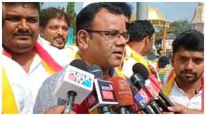 ಉದ್ಧವ್ ಠಾಕ್ರೆ ಹೇಳಿಕೆ; ಪ್ರತಿಕೃತಿ ದಹನ, ಕರವೇಯಿಂದ ಎಚ್ಚರಿಕೆ 