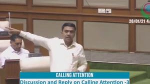 ಮಹಾದಾಯಿ ನನ್ನ ತಾಯಿ, ಈ ವಿಚಾರದಲ್ಲಿ ರಾಜಿಯೇ ಇಲ್ಲ: ಗೋವಾ ಸಿಎಂ
