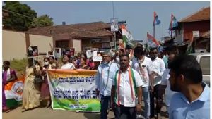 ಶೃಂಗೇರಿ ಅತ್ಯಾಚಾರ ಪ್ರಕರಣ: ಆರೋಪಿಗಳ ಬಂಧಿಸುವಂತೆ ಕಾಂಗ್ರೆಸ್ ಧರಣಿ