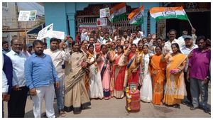 ದಾವಣಗೆರೆ; ಬೆಲೆ ಏರಿಕೆ ವಿರುದ್ಧ ವಿನೂತನ ಪ್ರತಿಭಟನೆ 