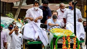 ವಯನಾಡಿನಲ್ಲಿ ರಾಹುಲ್ ಗಾಂಧಿ ಟ್ರ್ಯಾಕ್ಟರ್ ರ‍್ಯಾಲಿ 