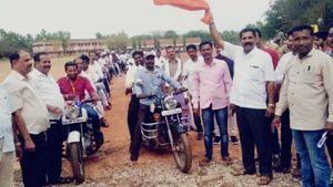 ಲಿಂಗಾಯತರಿಗೆ 2ಎ ಮೀಸಲಿಗೆ ವಿರೋಧ: ಭಟ್ಕಳದಲ್ಲಿ ಬೃಹತ್ ಪ್ರತಿಭಟನೆ 