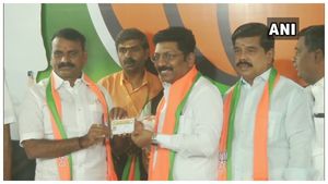 ಡಿಎಂಕೆ ತೊರೆದು ಬಿಜೆಪಿ ಸೇರ್ಪಡೆಯಾದ ಮಧುರೈ ಹಾಲಿ ಶಾಸಕ 