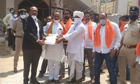 ಮಸ್ಕಿ ಉಪ ಚುನಾವಣೆ; ಪ್ರತಾಪ್ ಗೌಡ ಪಾಟೀಲ್ ನಾಮಪತ್ರ 