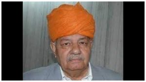 ಕೇಂದ್ರದ ಮಾಜಿ ಸಚಿವ ಚಮನ್‌ ಲಾಲ್ ಗುಪ್ತಾ ನಿಧನ 