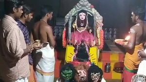ತಮಿಳುನಾಡಲ್ಲಿ 'ಕೊರೊನಾ ದೇವಿ' ದೇವಾಲಯ; ವಿಶೇಷ ಪೂಜೆ 