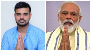  ಪ್ರಧಾನಿ ಮೋದಿಗೆ ಹಾಸನ ಸಂಸದ ಪ್ರಜ್ವಲ್ ರೇವಣ್ಣ 'ಆಕ್ಸಿಜನ್' ಪತ್ರ!