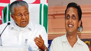  ಕೇರಳ; ಇದೇ ಮೊದಲ ಬಾರಿ ಆಡಳಿತದಲ್ಲಿ ಒಟ್ಟಾಗಿ ಕಾಣಿಸಿಕೊಳ್ಳಲಿದ್ದಾರೆ ಮಾವ-ಅಳಿಯ