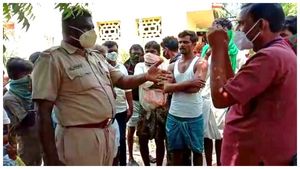 ವಿಜಯನಗರ; ಕೋವಿಡ್ ಕೇರ್‌ ಸೆಂಟರ್‌ಗೆ ಬರಲು ಒಪ್ಪದ ಗ್ರಾಮಸ್ಥರು 