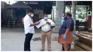 ಮಂಗಳಾದೇವಿ ದೇವಾಲಯದಲ್ಲಿ ಅದ್ಧೂರಿ ವಿವಾಹ; ಪ್ರಕರಣ ದಾಖಲು 