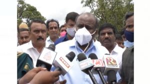  ಕೇಂದ್ರ ಸಚಿವರ ಜನಾಶೀರ್ವಾದ ಯಾತ್ರೆ: ಮಾಜಿ ಸಿಎಂ ಎಚ್‌ಡಿಕೆ ವ್ಯಂಗ್ಯ
