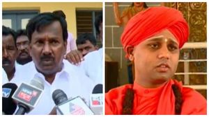 ಸದಾಶಿವ ವರದಿ ಜಾರಿ ವಿಚಾರ; ಕೇಂದ್ರ ಸಚಿವ, ಶ್ರೀಗಳ ವಾಕ್ಸಮರ 