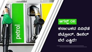 ಚಿಕ್ಕಮಗಳೂರು, ದಾವಣಗೆರೆ ಜಿಲ್ಲೆಯಲ್ಲಿ ಪೆಟ್ರೋಲ್ ಬೆಲೆ ಅತಿ ದುಬಾರಿ 