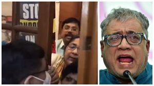 ರಾಜ್ಯಸಭೆ ಪ್ರವೇಶಿಸದಂತೆ ಟಿಎಂಸಿ ಸಂಸದರಿಗೆ ತಡೆ; ಇದೆಂಥಾ ಪ್ರಜಾಪ್ರಭುತ್ವವೇ?
