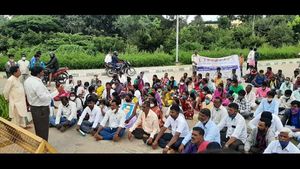  ರಾಮನಗರ: ದಲಿತರ ಮೇಲಿನ ದೌರ್ಜನ್ಯ ಖಂಡಿಸಿ ಪ್ರತಿಭಟನೆ 