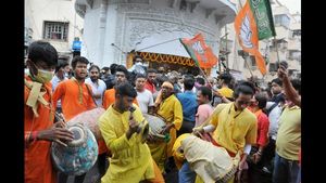 ಮಮತಾ ಬ್ಯಾನರ್ಜಿ ನಿವಾಸದ ಬಳಿ ಪ್ರಚಾರಕ್ಕೆ ಅಡ್ಡಿ; ಬಿಜೆಪಿ