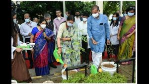 ಆಖಿಲ ಭಾರತ ಆಯುರ್ವೇದ ಸಂಸ್ಥೆಯಲ್ಲಿ ''ನ್ಯೂಟ್ರಿ ಗಾರ್ಡನ್