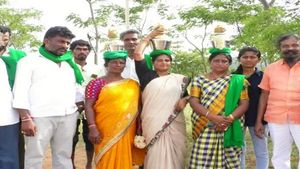 ಕಾವೇರಿ ನೀರಿಗಾಗಿ ಬೆಂಗಳೂರು ಪಾದಯಾತ್ರೆ ಪ್ರಾರಂಭಿಸಿದ ಮೇಕೆದಾಟು ಹೋರಾಟ ಸಮಿತಿ