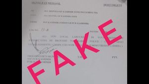 Breaking News: ಕಾಶ್ಮೀರದಲ್ಲಿ ವಲಸೆ ಕಾರ್ಮಿಕರನ್ನು ಸೇನಾ ಶಿಬಿರಕ್ಕೆ ಸ್ಥಳಾಂತರಿಸುವ ಆದೇಶ ನಕಲಿ