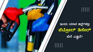 2 ದಿನ ದರ ಸ್ಥಿರವಾದರೂ ಕರ್ನಾಟಕದಲ್ಲಿ ಪೆಟ್ರೋಲ್ ಬೆಲೆ ದುಬಾರಿ 