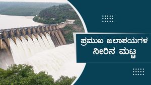 ಅಕ್ಟೋಬರ್ 11ರಂದು ರಾಜ್ಯದ ಪ್ರಮುಖ ಜಲಾಶಯಗಳ ನೀರಿನ ಮಟ್ಟ