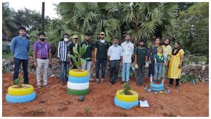 ಉಡುಪಿ; ಸುಂದರವಾಯಿತು ತ್ಯಾಜ್ಯ ಎಸೆಯುವ ಜಾಗ! 