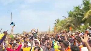  ಹೋರಿ ಬೆದರಿಸುವ ಸ್ಪರ್ಧೆಯಲ್ಲಿ ಕೊರೊನಾ ಮಾರ್ಗಸೂಚಿ ಉಲ್ಲಂಘನೆ: ರೇಣುಕಾಚಾರ್ಯ ವಿರುದ್ಧ ಕೇಸ್?
