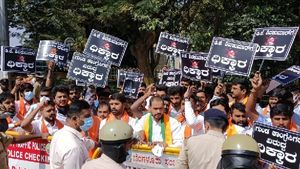  ಸಂಸದ ಡಿ.ಕೆ. ಸುರೇಶ್ ವಿರುದ್ಧ ರಾಜ್ಯದಾದ್ಯಂತ ಬಿಜೆಪಿ ಕಾರ್ಯಕರ್ತರ ಪ್ರತಿಭಟನೆ