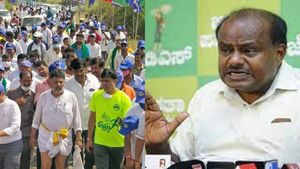 ಬಿರಿಯಾನಿ, ಬಾಳೇಕಾಯಿ ಬಜ್ಜಿ..ಇದೇ ಮೇಕೆದಾಟು ಪಾದಯಾತ್ರೆ: ಎಚ್‌ಡಿಕೆ ವ್ಯಂಗ್ಯ