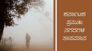 Infographics: ಫೆ.2 ರಂದು ರಾಜ್ಯದ ವಿವಿಧ ಜಿಲ್ಲೆಗಳ ವಾತಾವರಣ ಹೇಗಿದೆ?