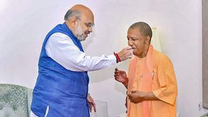 ಯೋಗಿ 2.0 ಸಂಪುಟ; ಅಮಿತ್‌ ಶಾ ನಿವಾಸದಲ್ಲಿ ಮಹತ್ವದ ಸಭೆ 