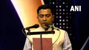 Goa CM Swearing-in Live; 2ನೇ ಬಾರಿಗೆ ಗೋವಾದ ಮುಖ್ಯಮಂತ್ರಿಯಾದ ಪ್ರಮೋದ್ ಸಾವಂತ್ 